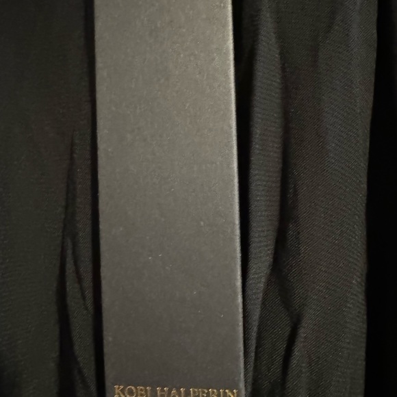 Kobe Halperin Elsie  one piece jumpsuit in black. Wide leg - Picture 2 of 5